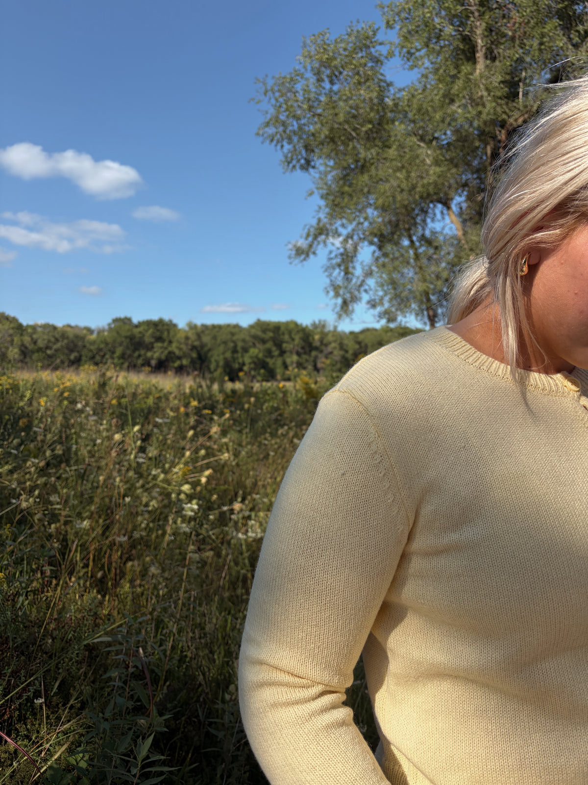 Butter Button Up Sweater
